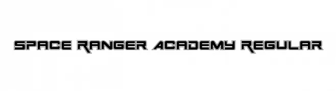 Space Ranger Academy Regular  नि: शुल्क फ़ॉन्ट्स डाउनलोड