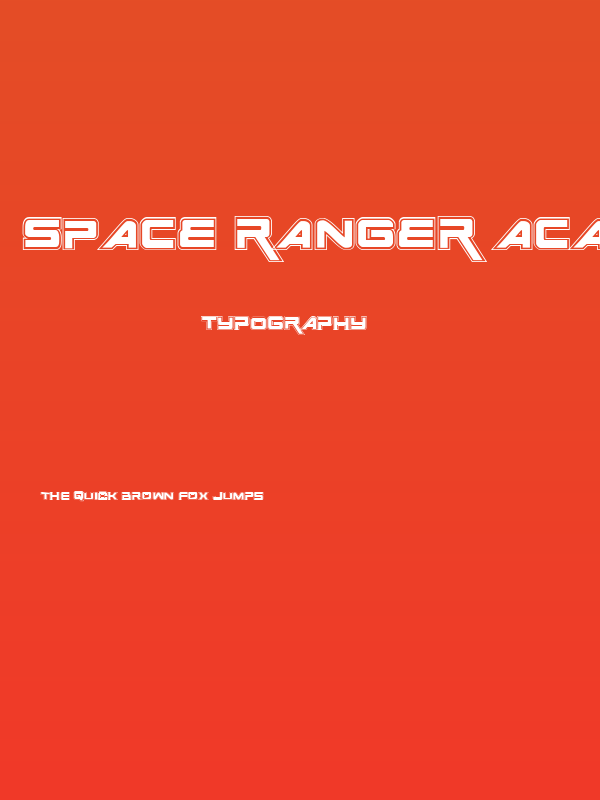 Space Ranger Academy Regular Poster