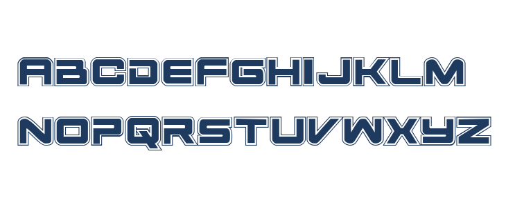 Space Ranger Academy Regular Lowercase
