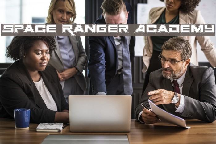 Space Ranger Academy Font examples
