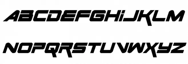 Space Ranger Bold Italic Fonte MAIÚSCULAS