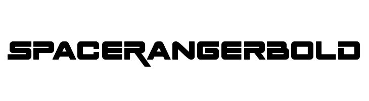 Space Ranger Bold  フリーフォントのダウンロード