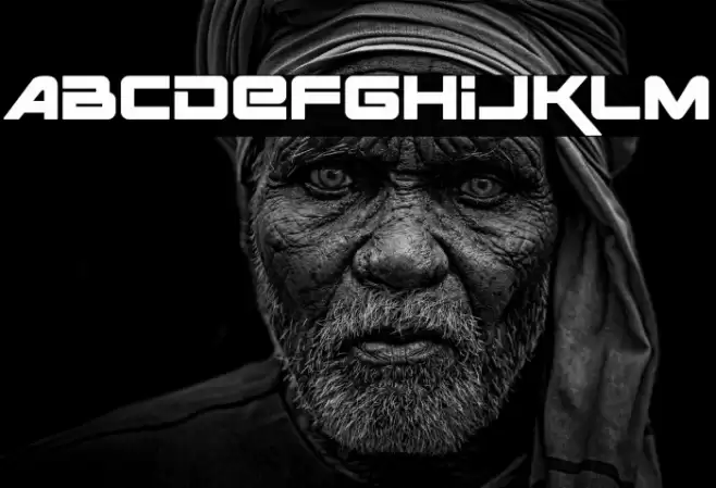 Space Ranger Bold Font examples