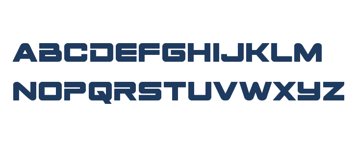 Space Ranger Bold Lowercase