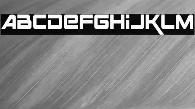 Space Ranger Condensed Font examples