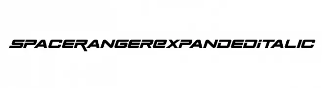 Space Ranger Expanded Italic  baixar fontes gratis