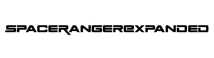 Space Ranger Expanded  font caratteri gratis
