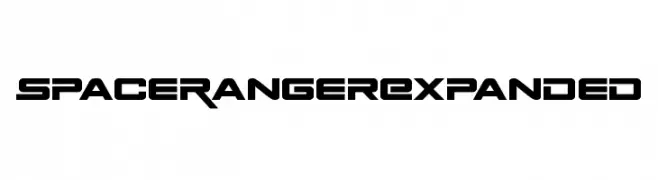 Space Ranger Expanded  Frei Schriftart Herunterladen