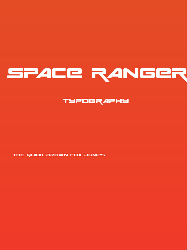 Space Ranger Expanded Poster