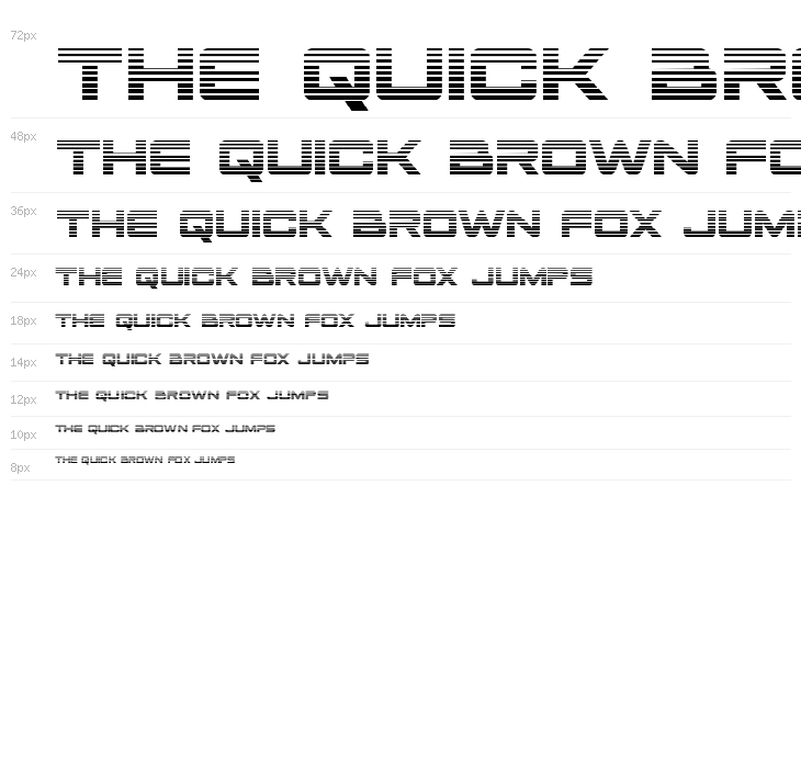 Space Ranger Gradient Waterfall