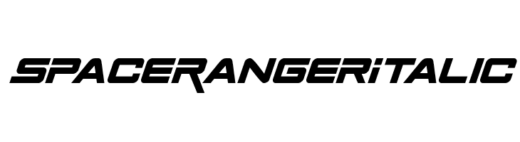 Space Ranger Italic  Descarca Fonturi Gratis