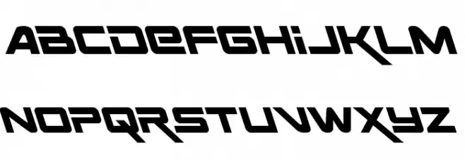 Space Ranger Leftalic Schriftart Groß