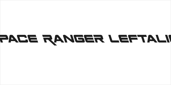 Space Ranger Leftalic Logo