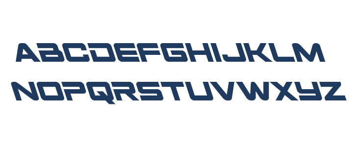 Space Ranger Leftalic Lowercase
