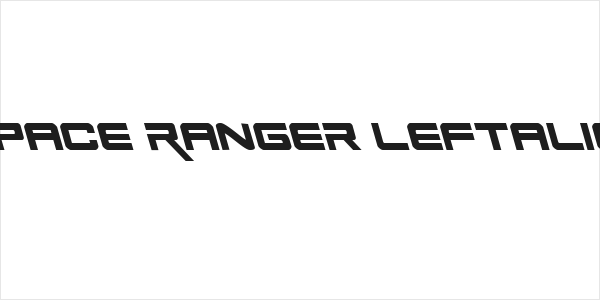 Space Ranger Leftalic Logo