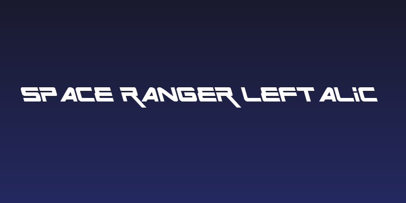 Space Ranger Leftalic Social Header