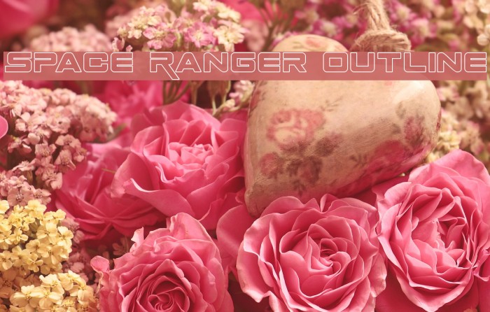 Space Ranger Outline Font - FFonts.net