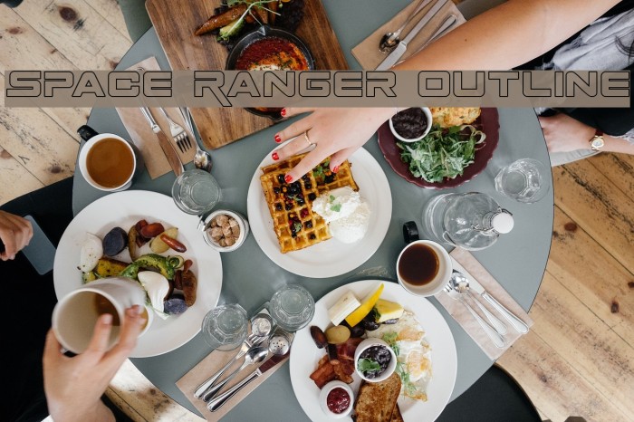 Space Ranger Outline Example 3