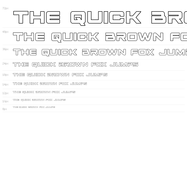 Space Ranger Outline Waterfall