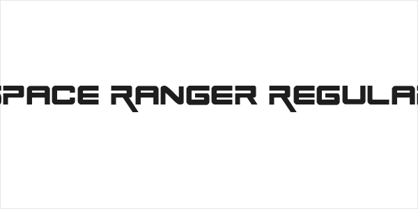 Space Ranger Regular Logo
