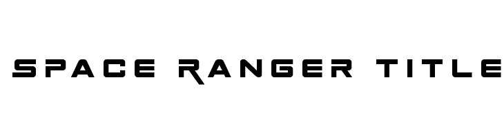 Space Ranger Title  नि: शुल्क फ़ॉन्ट्स डाउनलोड