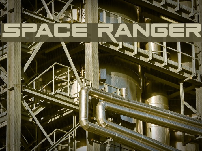 Space Ranger Font examples