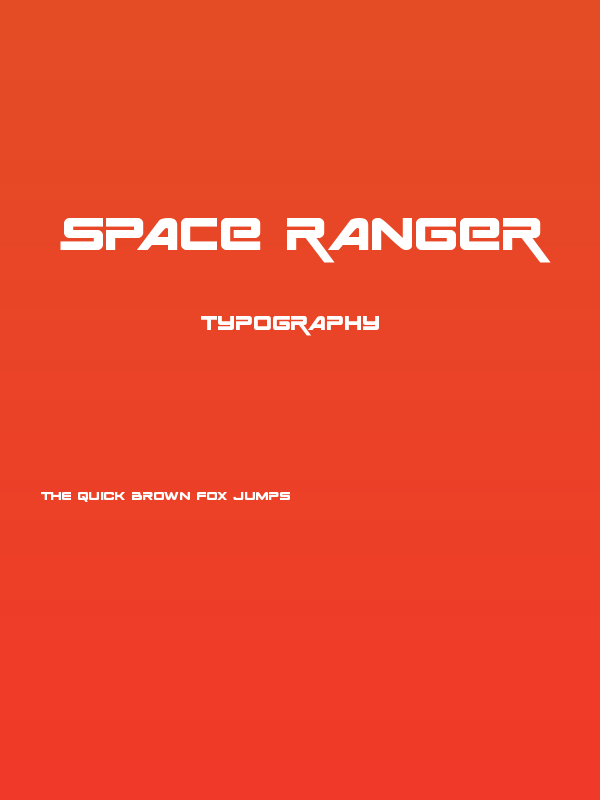Space Ranger Poster