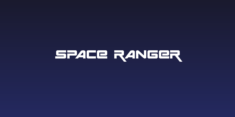 Space Ranger Social Header