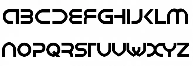 Space Rangers Fonte MINÚSCULAS