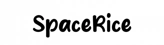Space Rice  تنزيل الخطوط
