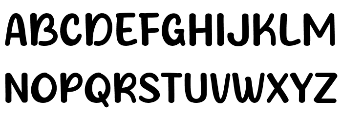 Space Rice Font Litere mari