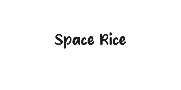 Space Rice Logo