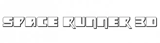 Space Runner 3D  Descarca Fonturi Gratis