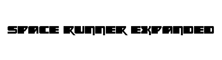 Space Runner Expanded  font caratteri gratis