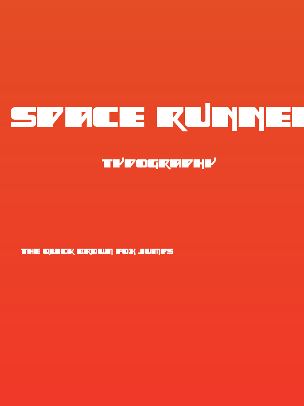 Space Runner Expanded Poster