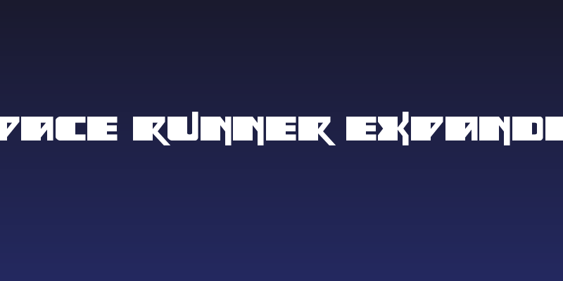 Space Runner Expanded Social Header