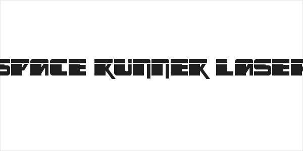 Space Runner Laser Logo
