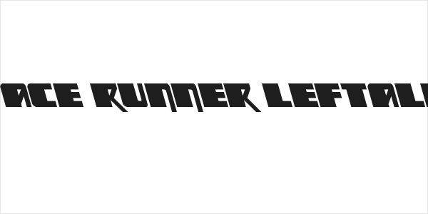 Space Runner Leftalic Logo