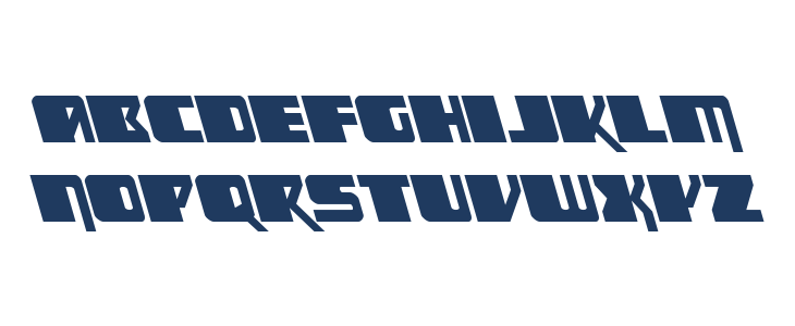 Space Runner Leftalic Lowercase