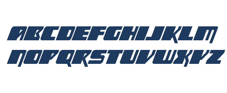 Space Runner Super-Italic Lowercase