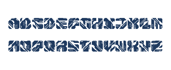 Space Sparkle Three Uppercase