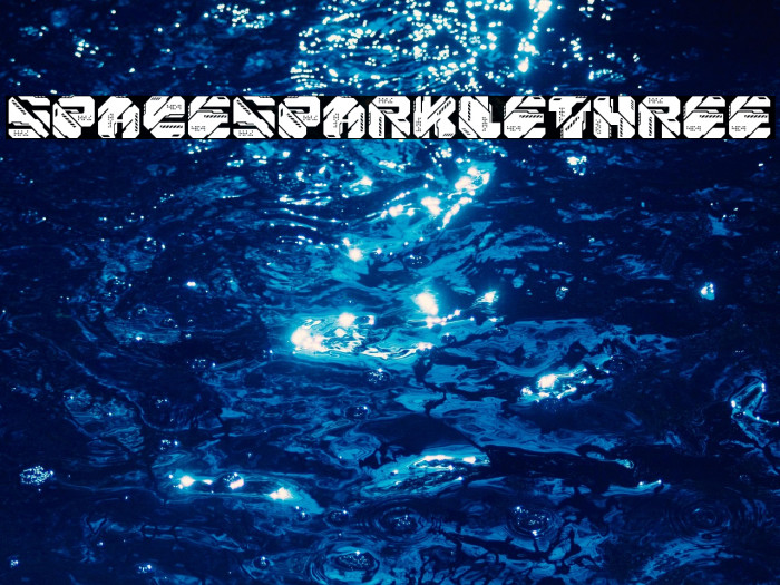 Space Sparkle Three Example 2