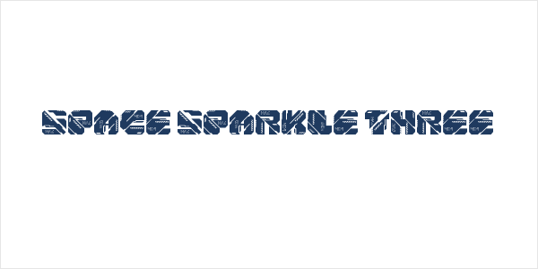 Space Sparkle Three Logo