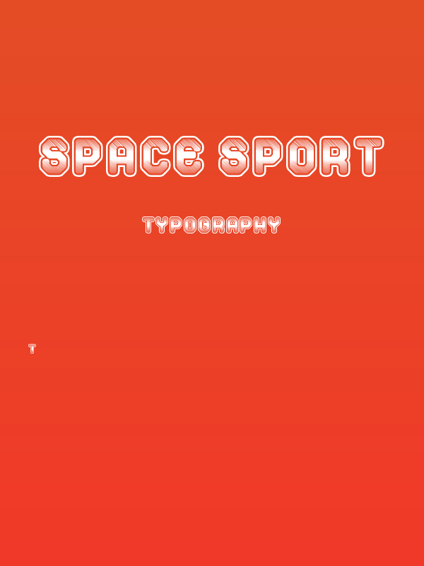 Space Sport Poster
