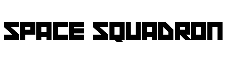 Space Squadron  免费字体下载