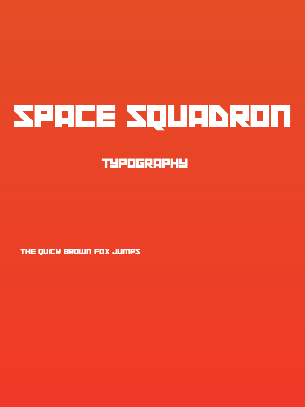Space Squadron Poster