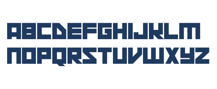 Space Squadron Lowercase