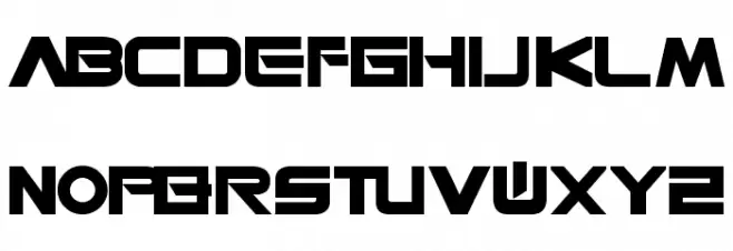 Space Station 77 Font Litere mari