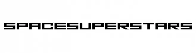 Space Superstars  Frei Schriftart Herunterladen