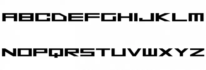 Space Superstars Font Litere mari